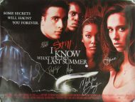 I STILL KNOW WHAT YOU DID LAST SUMMER Cast Signed Poster - (Earn 55 reward points on this item worth $13.75)